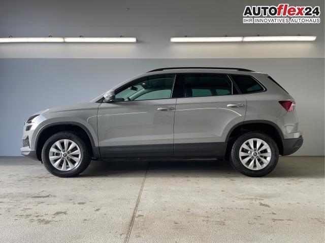 Skoda / Karoq / Grau / / / 150PS DSG AHK+Kamera+ACC+Kessy+Kamera+ParkPilot vo+hi+App