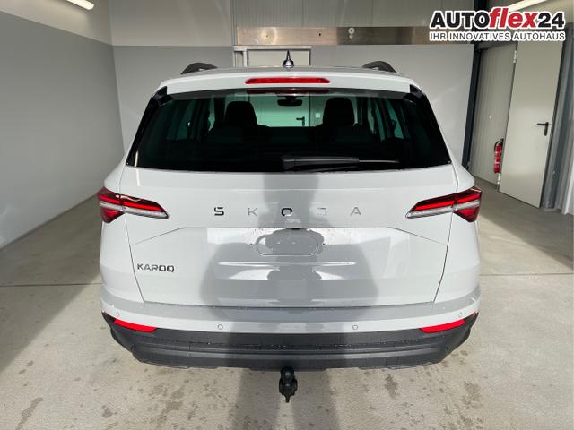 Skoda / Karoq / Grau / / / 150PS DSG AHK+Kamera+ACC+Kessy+Kamera+ParkPilot vo+hi+App