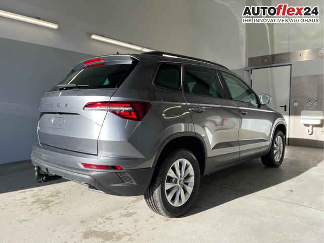 Skoda / Karoq / Grau / / / 150PS DSG AHK+Kamera+ACC+Kessy+Kamera+ParkPilot vo+hi+App