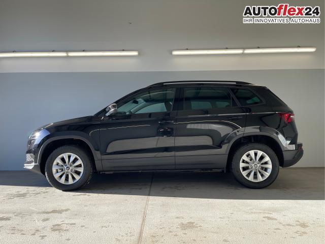 Skoda / Karoq / Schwarz / / / 150PS DSG AHK+Kamera+ACC+Kessy+Kamera+ParkPilot vo+hi+App