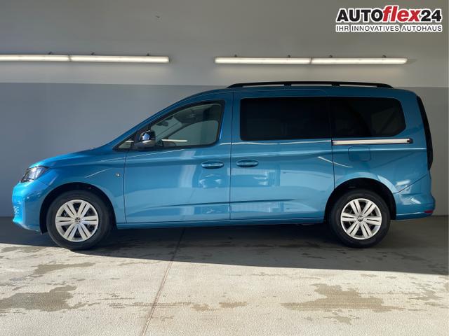 Volkswagen / Caddy / Blau / / / 115PS DSG AHK+7 Sitze+Assistenzpaket