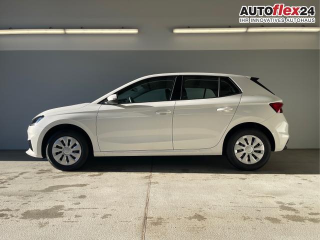 Skoda / Fabia / Wei&szlig; / / / 95PS Sitzheizung+Lenkradheizung+App-Connect+GRA+GVL+ParkPilot