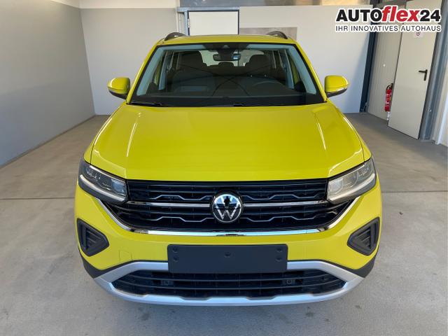 Volkswagen / T-Cross / Gelb / / / 95PS PDC vo+hi+Shz+App+Side+Travel