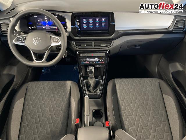 Volkswagen / T-Cross / Grau / / / 95PS PDC vo+hi+Shz+App+Side+Travel