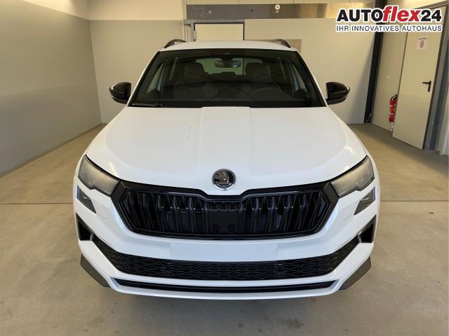 Skoda / Karoq / Weiß / / / TSI 4x4 360°+19 Zoll+Navi+AHK+360°+ACC+Frontscheibe beheizbar+Travel Assist