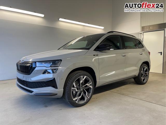 Vorlauffahrzeuge Skoda Karoq - Sportline TSI 4x4 360° 19 Zoll Navi AHK 360° ACC Frontscheibe beheizbar Travel Assist