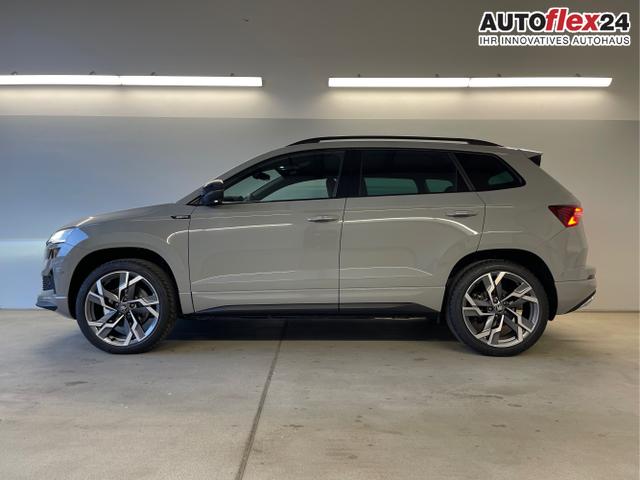 Skoda / Karoq / Grau / / / TSI 4x4 360°+19 Zoll+Navi+AHK+360°+ACC+Frontscheibe beheizbar+Travel Assist