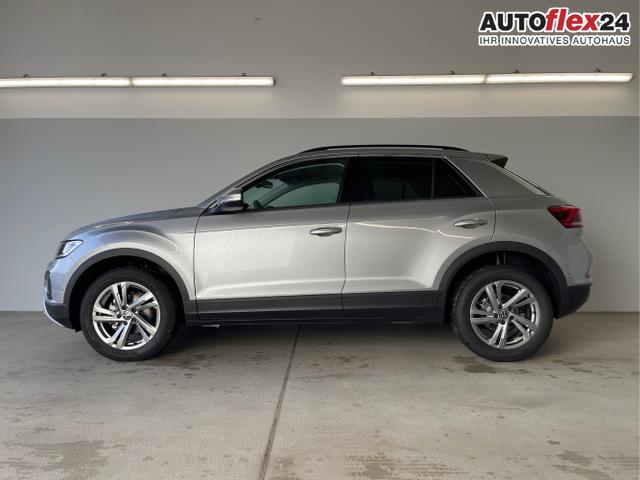Volkswagen / T-Roc / Silber / / / 150PS AHK+Keyless+Kamera+ACC+Sitzheiz+Climatronic+Alu17
