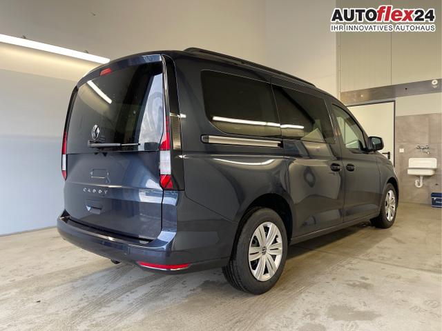 Volkswagen / Caddy / Blau / / / 115PS DSG AHK+7 Sitze+Kamera+App-Connect+Winterpaket+ACC+SideAssist