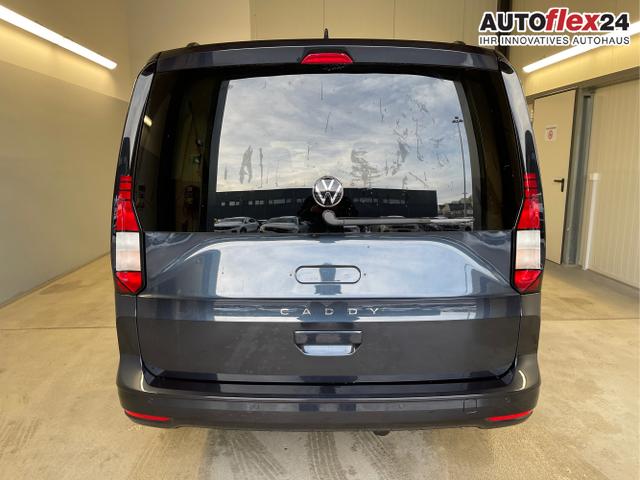 Volkswagen / Caddy / Blau / / / 115PS DSG AHK+7 Sitze+Kamera+App-Connect+Winterpaket+ACC+SideAssist