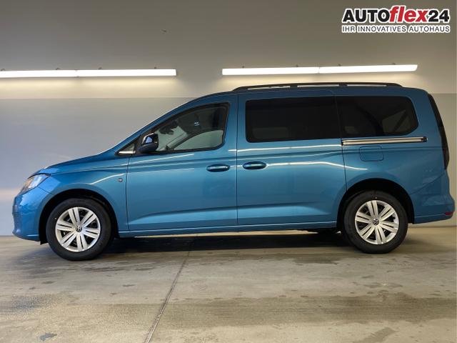 Volkswagen / Caddy / Blau / / / 115PS DSG AHK+7 Sitze+Kamera+App-Connect+Winterpaket+ACC+SideAssist