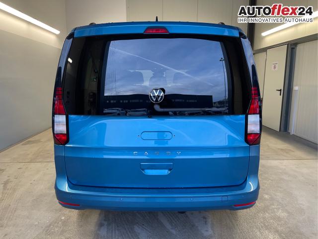 Volkswagen / Caddy / Blau / / / 115PS DSG AHK+7 Sitze+Kamera+App-Connect+Winterpaket+ACC+SideAssist