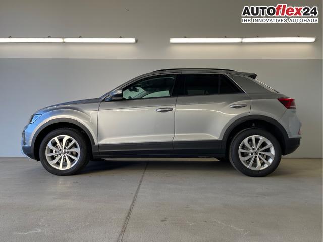 Volkswagen / T-Roc / Silber / / / 150PS AHK+Keyless+Kamera+ACC+Sitzheiz+Climatronic+Alu17