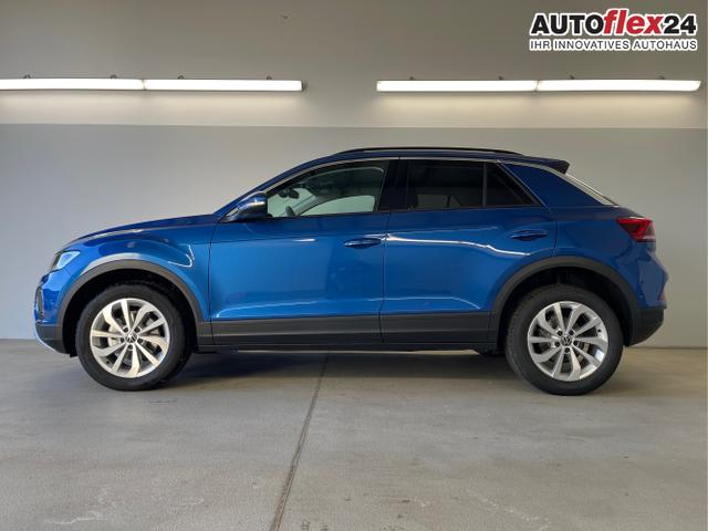 Volkswagen / T-Roc / Blau / / / 150PS AHK+Keyless+Kamera+ACC+Sitzheiz+Climatronic+Alu17