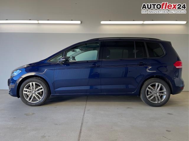 Volkswagen / Touran / Blau / / / 1.5 TSI DSG 7Sitz+AHK+IQ.Light+Kamera+Navi+eHeck+Keyless+Sitzheiz