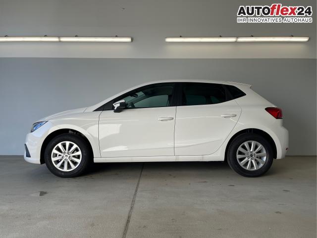 Seat / Ibiza / Wei&szlig; / / / 80PS Kessy+Kamera+Climatronic+PDC+Sitzheizung+App-Connect