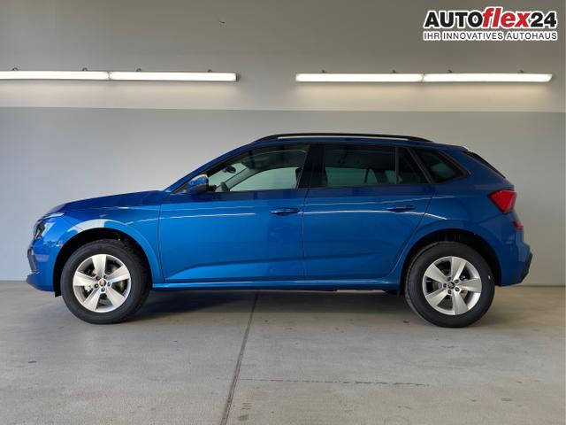 Skoda / KAMIQ / Blau / / / 115PS DSG AHK+Kamera+Kessy+PDC+Winterpaket+Alu16+GVL