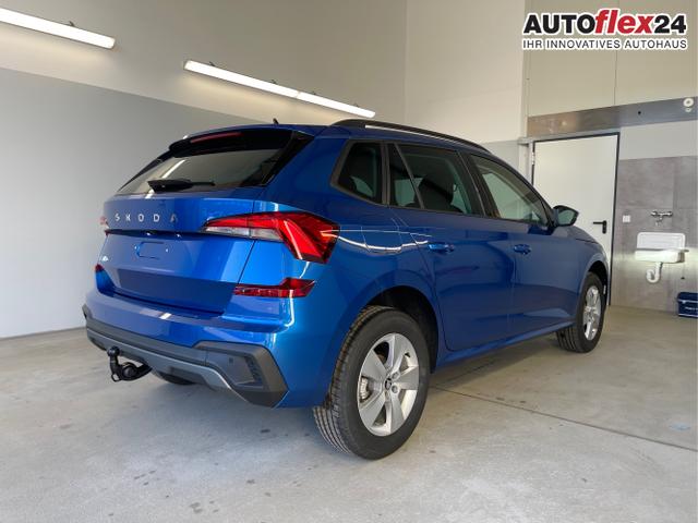 Skoda / KAMIQ / Blau / / / 115PS DSG AHK+Kamera+Kessy+PDC+Winterpaket+Alu16+GVL