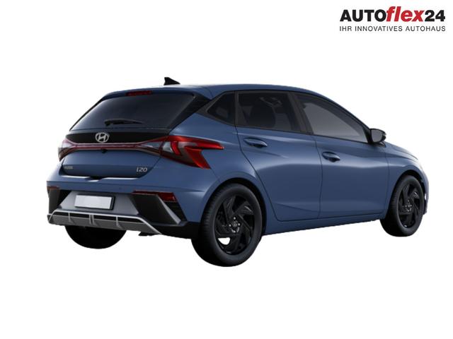 Hyundai i20 Blackline 1.0 T-GDI DCT Keyless+Navi+Kamera+Sitzheiz+Alu16+Klimaautomatik 