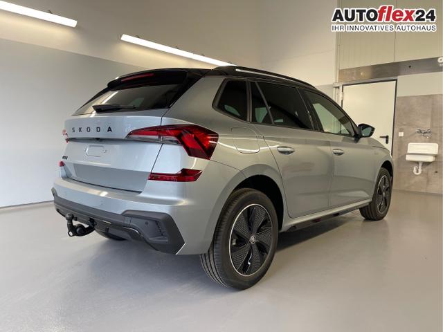 Skoda / KAMIQ / Silber / / / 115PS DSG AHK+Navi+Matrix+GV5+Pano+Kessy+Kamera+Alu17+Sitzheiz