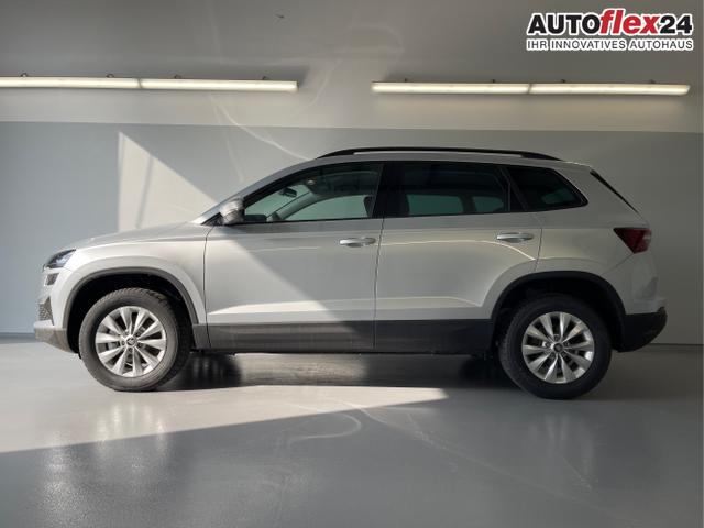 Skoda / Karoq / Silber / / / 150PS DSG AHK+Kamera+ACC+Kessy+Kamera+ParkPilot vo+hi+App
