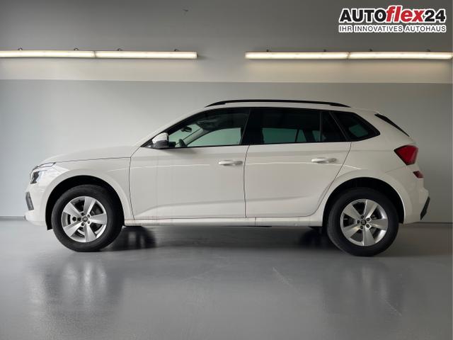 Skoda / KAMIQ / Wei&szlig; / / / 115PS DSG AHK+Kamera+Kessy+PDC+Winterpaket+Alu16+GVL