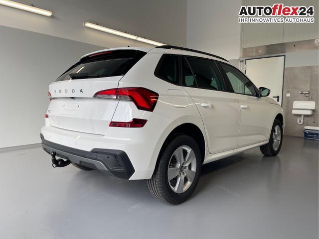 Skoda / KAMIQ / Wei&szlig; / / / 115PS DSG AHK+Kamera+Kessy+PDC+Winterpaket+Alu16+GVL