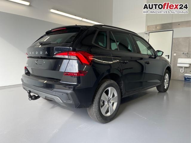 Skoda / KAMIQ / Schwarz / / / 115PS DSG AHK+Kamera+Kessy+PDC+Winterpaket+Alu16+GVL