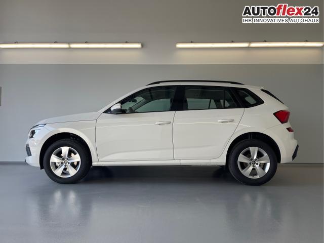 Skoda / KAMIQ / Wei&szlig; / / / 115PS DSG AHK+16 Zoll Alu+Sitzheizung+App-Connect+GVL