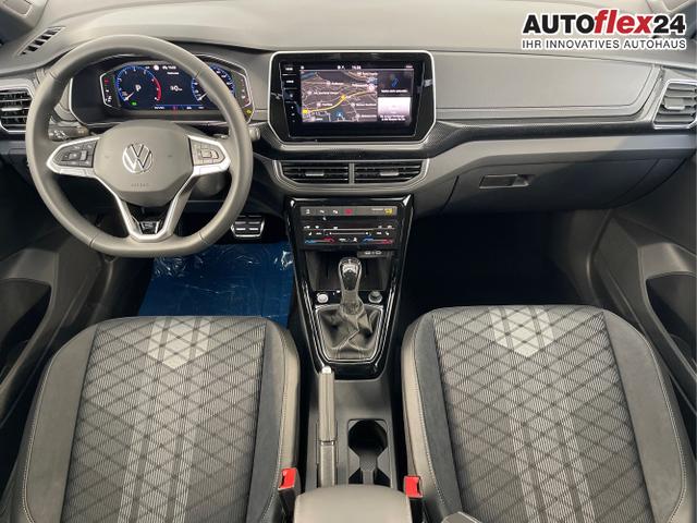 Volkswagen / T-Cross / Grau / / / 150PS DSG GV5+Navi+IQ.Light+AHK+Black+Cam+Keyless+Side+Climatronic