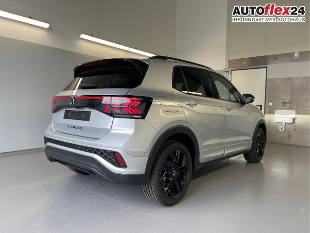 Volkswagen / T-Cross / Silber / / / 150PS DSG GV5+Navi+IQ.Light+AHK+Black+Cam+Keyless+Side+Climatronic