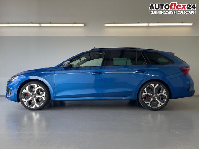 Skoda / Octavia Combi / Blau / / / 265PS DSG HUD+Pano+360&deg;+DCC+AHK+CANTON+Matrix+Alu19+eHeck+GV4