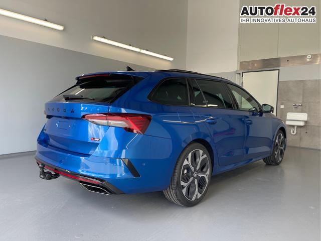 Skoda / Octavia Combi / Blau / / / 265PS DSG HUD+Pano+360&deg;+DCC+AHK+CANTON+Matrix+Alu19+eHeck+GV4