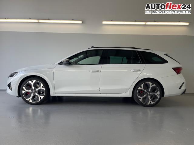 Skoda / Octavia Combi / Wei&szlig; / / / 265PS DSG HUD+Pano+360&deg;+DCC+AHK+CANTON+Matrix+Alu19+eHeck+GV4