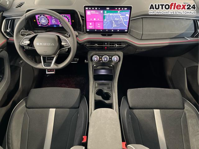 Skoda / Kodiaq / Schwarz / / / 193PS TDI 4x4 7Sitze+AHK+HUD+Pano+360&deg;+GV5+Navi+CANTON+Alu20