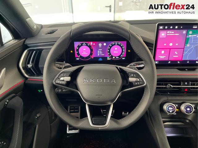 Skoda / Kodiaq / Schwarz / / / 193PS TDI 4x4 7Sitze+AHK+HUD+Pano+360&deg;+GV5+Navi+CANTON+Alu20