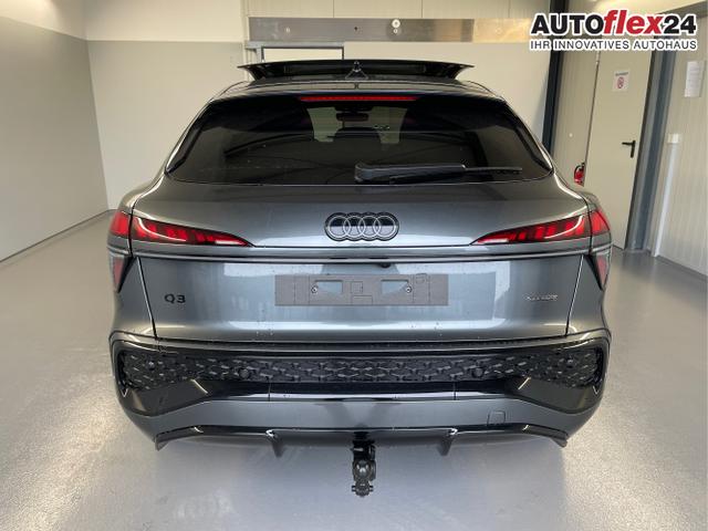 Audi / Q3 Sportback / Grau / / / TFSI 265 PS quattro S line Pano+TechPro+Matrix+AHK+HUD+Alu20+KlimaPlus+DCC+SONOS