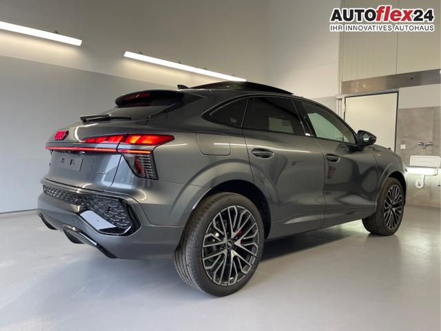 Audi / Q3 Sportback / Grau / / / TFSI 265 PS quattro S line Pano+TechPro+Matrix+AHK+HUD+Alu20+KlimaPlus+DCC+SONOS