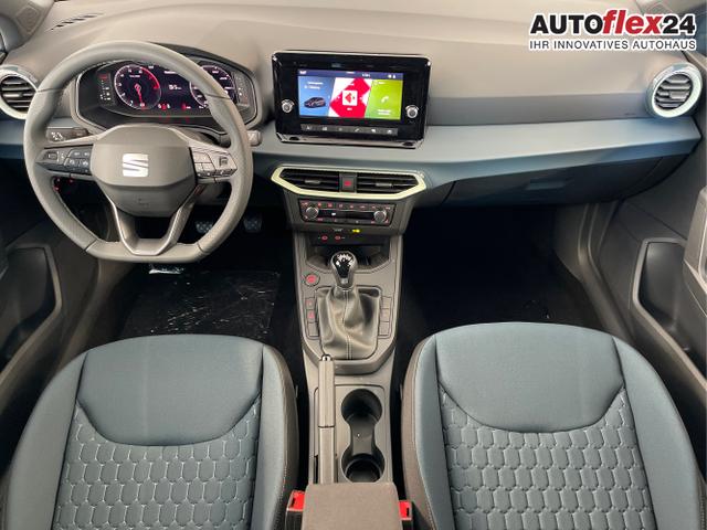 SEAT Ibiza Style 80PS Voll-LED+Kessy+PDC+Alarm+Sitzheizung+Kamera+App-Connect 