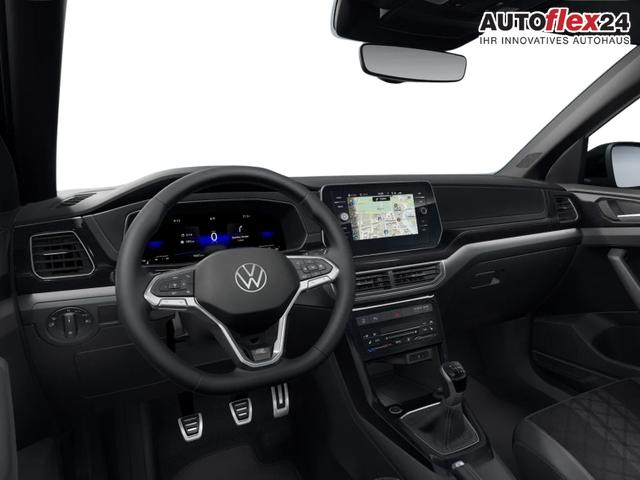 Volkswagen T-Cross R-Line 115PS DSG Navi+IQ.Light+AHK+Black+Cam+Keyless+GV5+Side+Climatronic 