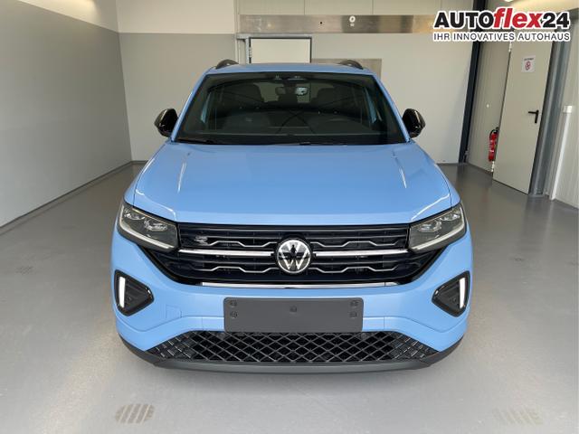 Vorlauffahrzeuge Volkswagen T-Cross - R-Line 150PS DSG Navi IQ.Light AHK Black Cam Keyless Side Climatronic