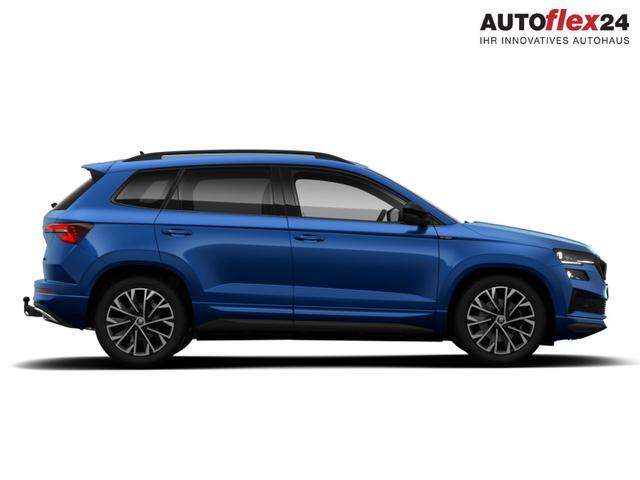 Vorlauffahrzeuge Skoda Karoq - Sportline DSG Matrix AHK ACC ALU18 GVL3 Kamera Sitzheizung App-Connect