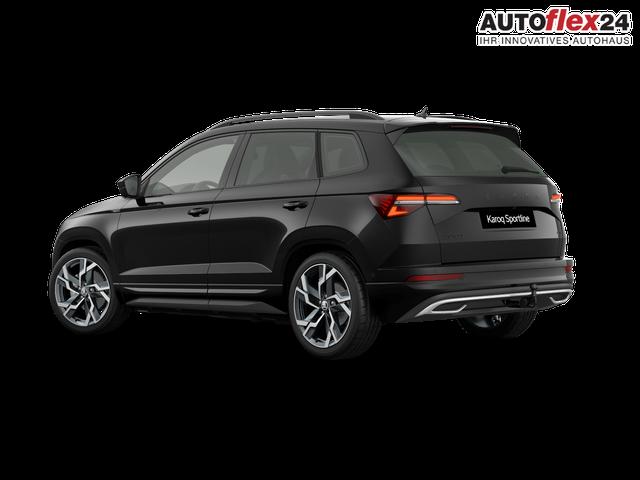 Vorlauffahrzeuge Skoda Karoq - Sportline 2.0 TSI DSG 4x4 GV4 AHK Navi 360&deg; Pano Keyless LM19 Matrix eHeck