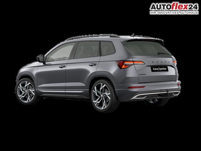 Vorlauffahrzeuge Skoda Karoq - Sportline 2.0 TSI DSG 4x4 GV4 AHK Navi 360&deg; Pano Keyless LM19 Matrix eHeck