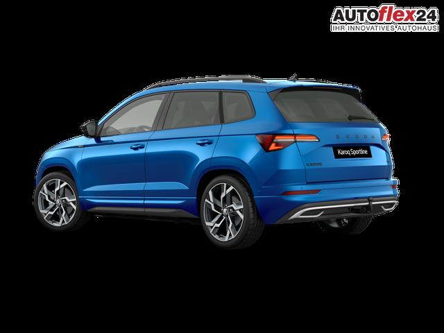 Vorlauffahrzeuge Skoda Karoq - Sportline 2.0 TSI DSG 4x4 GV4 AHK Navi 360&deg; Pano Keyless LM19 Matrix eHeck