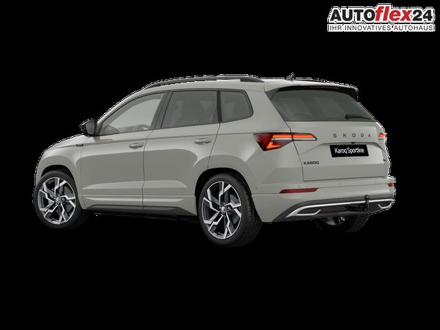 Vorlauffahrzeuge Skoda Karoq - Sportline 2.0 TSI DSG 4x4 GV4 AHK Navi 360&deg; Pano Keyless LM19 Matrix eHeck