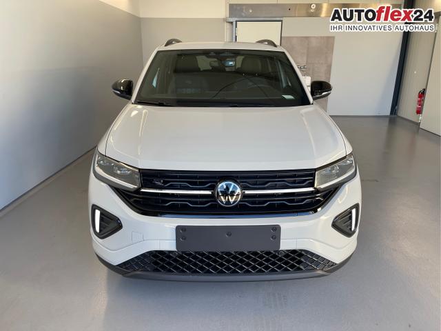 Vorlauffahrzeuge Volkswagen T-Cross - R-Line 115PS DSG Navi IQ.Light AHK Black Cam Keyless Side Climatronic Parklenk