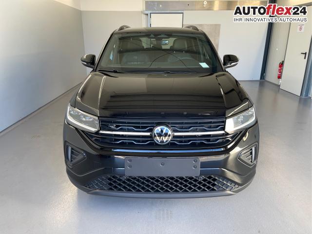 Vorlauffahrzeuge Volkswagen T-Cross - R-Line 115PS DSG Navi IQ.Light AHK Black Cam Keyless Side Climatronic Parklenk