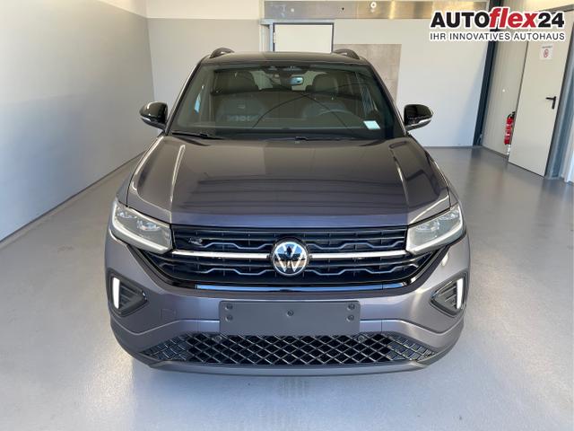 Vorlauffahrzeuge Volkswagen T-Cross - R-Line 115PS DSG Navi IQ.Light AHK Black Cam Keyless Side Climatronic Parklenk