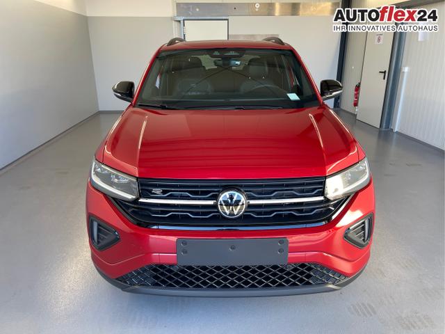 Vorlauffahrzeuge Volkswagen T-Cross - R-Line 115PS DSG Navi IQ.Light AHK Black Cam Keyless Side Climatronic Parklenk